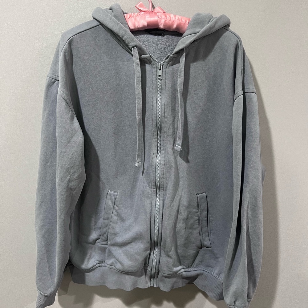 H&M Blue zip-up!!